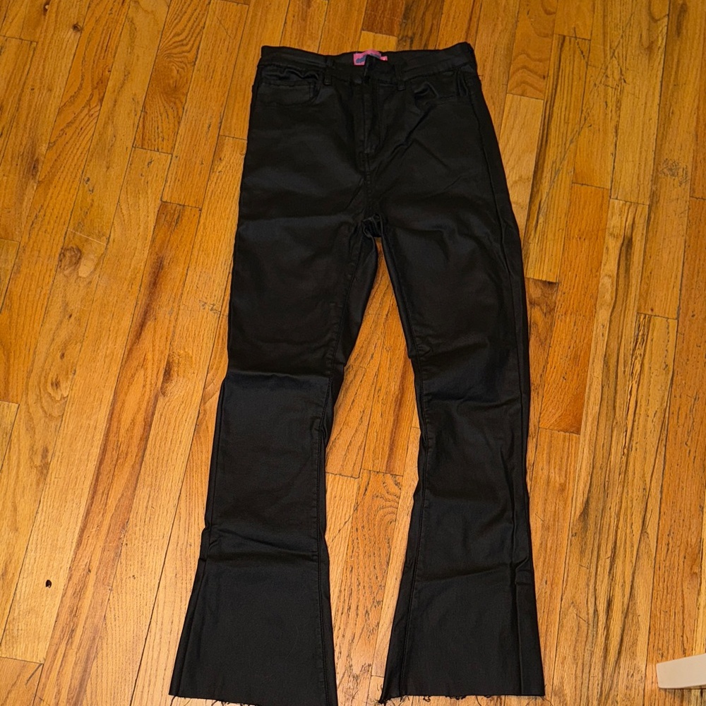 Black leather Pants